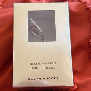 Kevyn Aucoin Silver Eyelash Curler in Brushed Metal Box